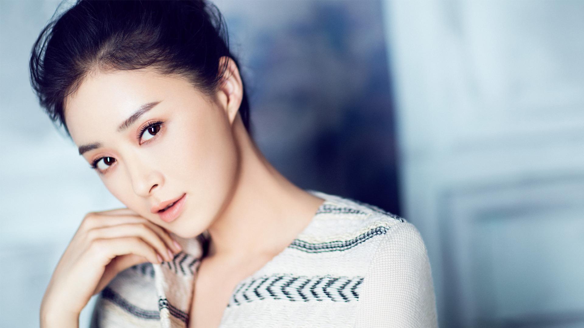 1920x1080 Chinese Beautiful Actress Photo HD Wallpaper