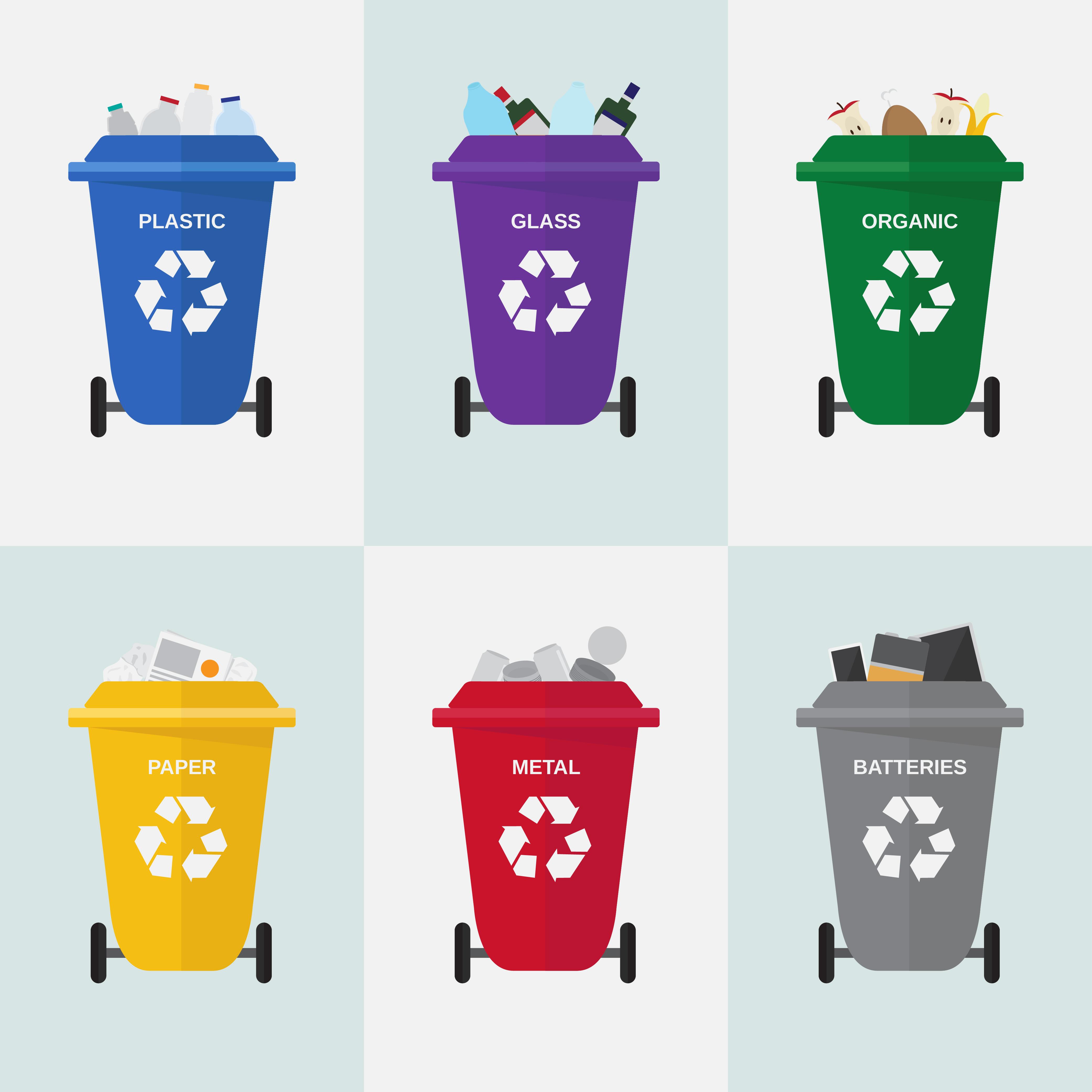 4167x4167 Waste Management Vector