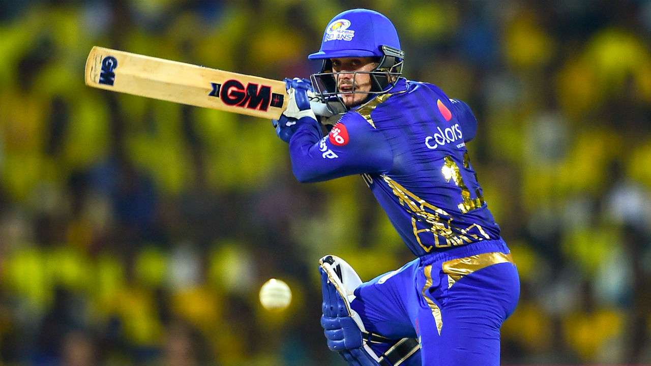 1280x720 De Kock unavailable for the opener against RCB. Disha News India