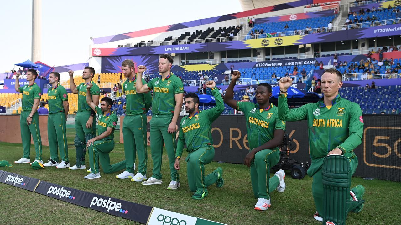 1280x720 T20 Cricket World Cup 2021: Ugly photo that revealed South Africa's great divide, Quinton de Kock kneel, video, highlights