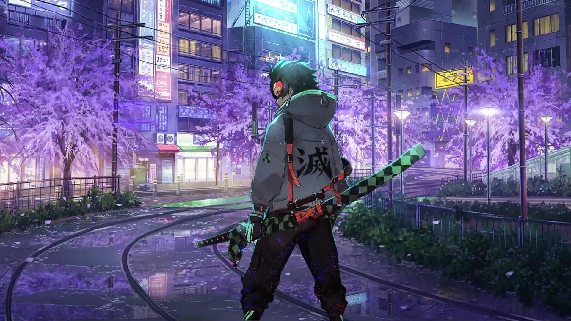 1920x1080 Modern Tanjiro Kimetsu No Yaiba Live