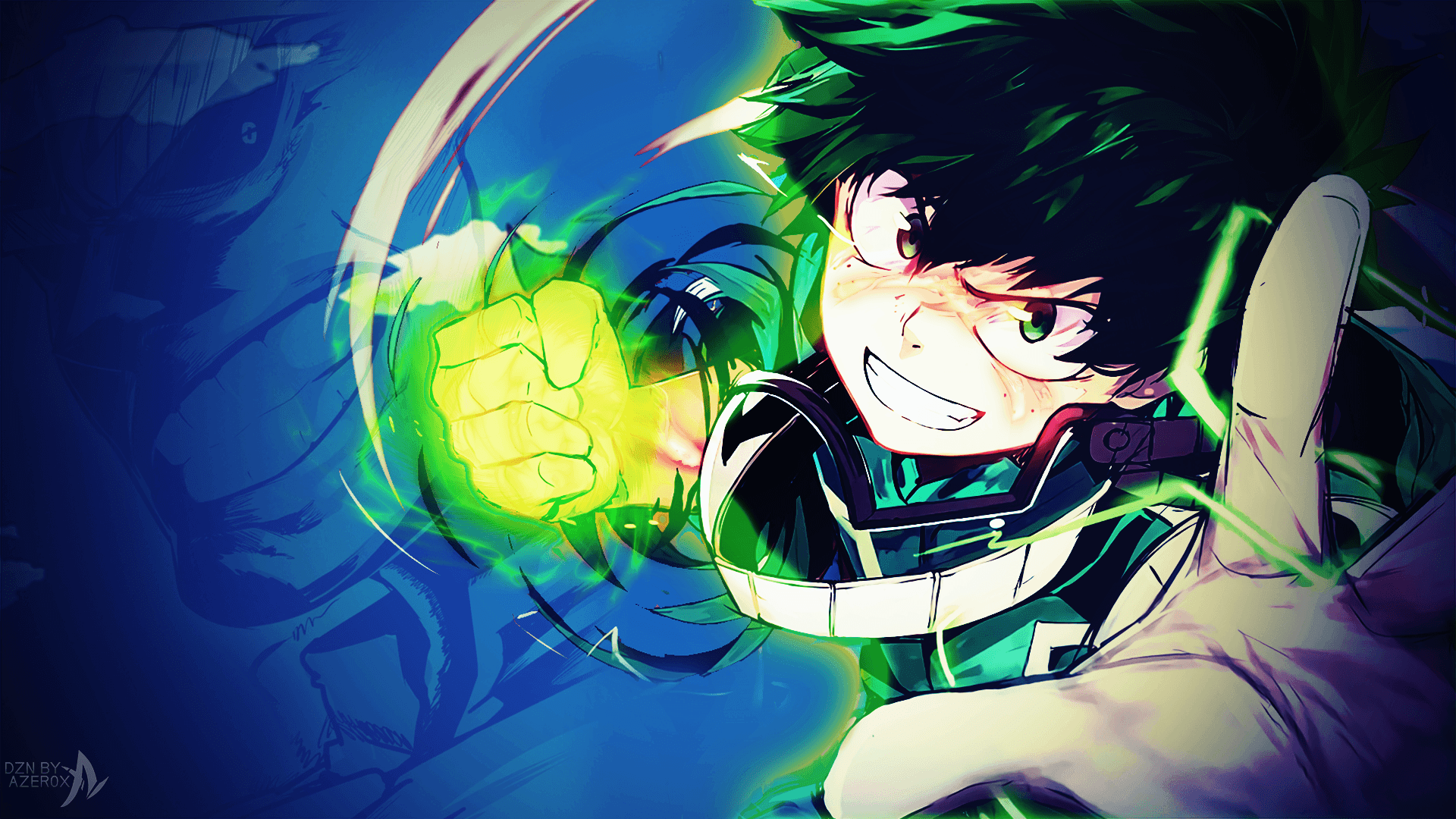 Izuku Midoriya Full Cowling Wallpaper