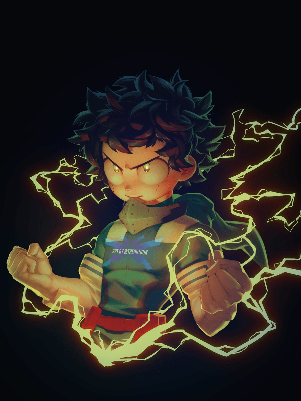 Hình nền 1005x1340 My Hero Academia Deku 4K