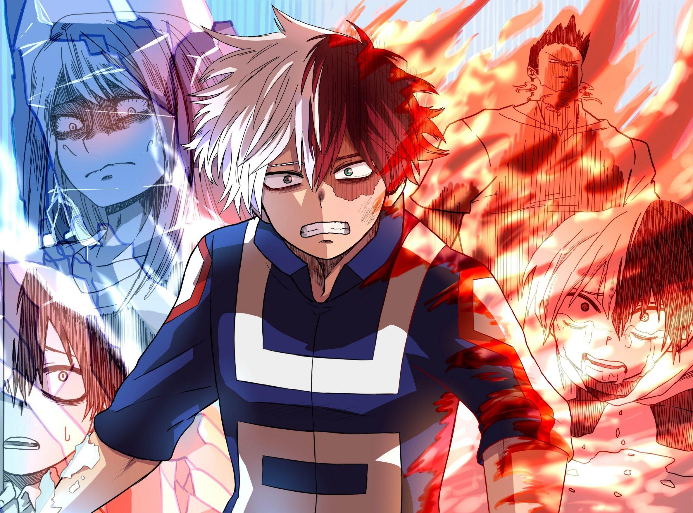 My Hero Academia Todoroki Wallpapers - Top Free My Hero Academia ...