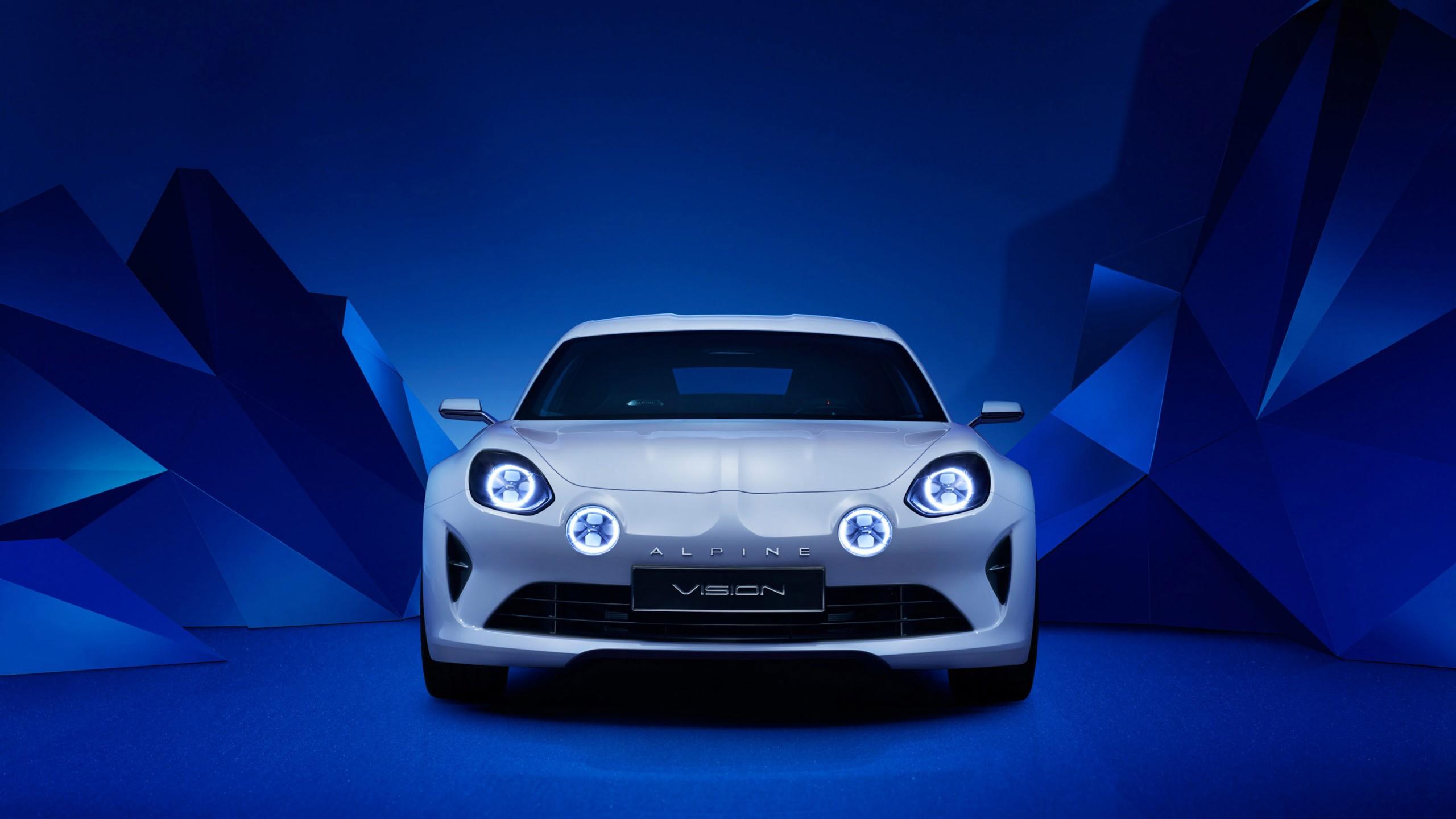 2560x1440 Wallpaper Alpine A concept, Geneva Auto Show Cars & Bikes