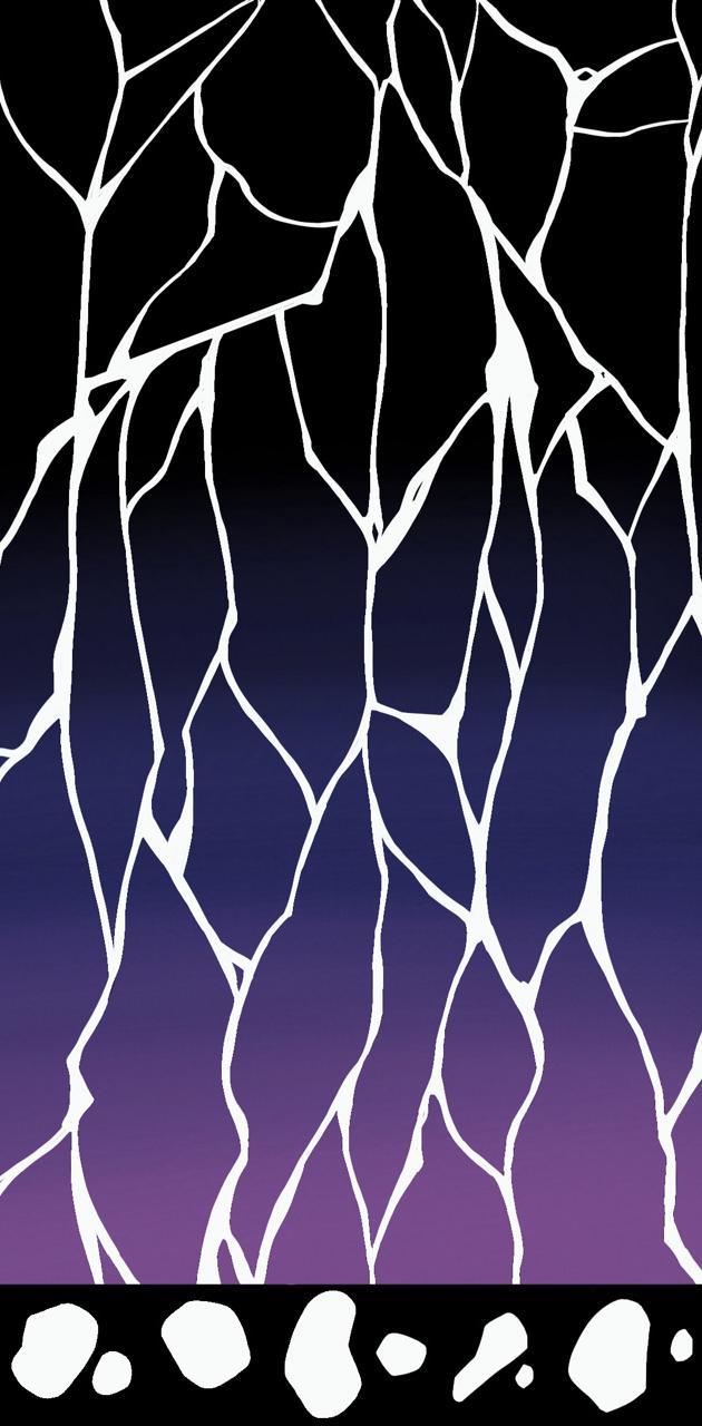 630x1280 Shinobu haori dark wallpaper