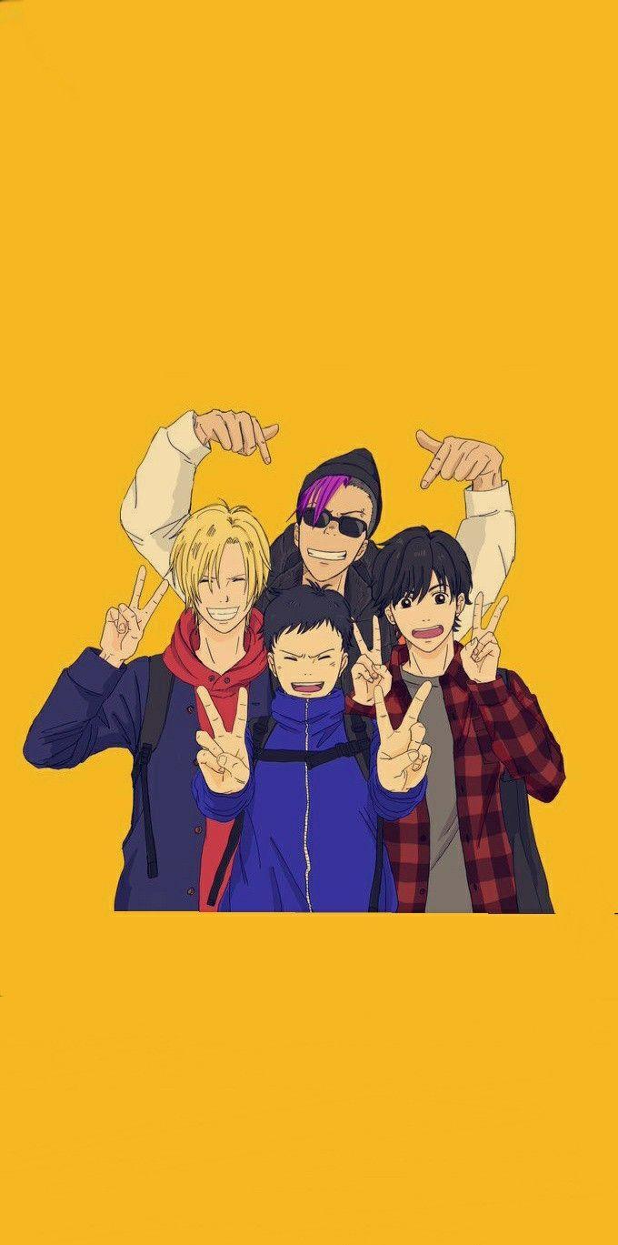 680x1369 wallpaper de banana fish <3. Fish wallpaper, Banana art, Anime wallpaper