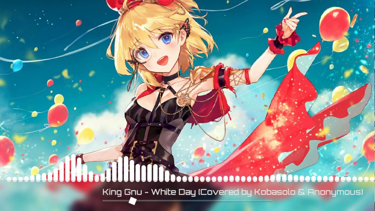 1280x720 Nightcore」→ King Gnu / 白日 /Hakujitsu ♪ ( ft. Kobasolo & Anonymous ) ✔︎ - ( Lyrics ) ✔︎