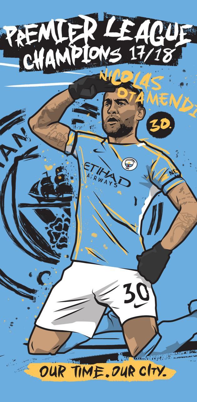 630x1280 Nicolas Otamendi wallpaper