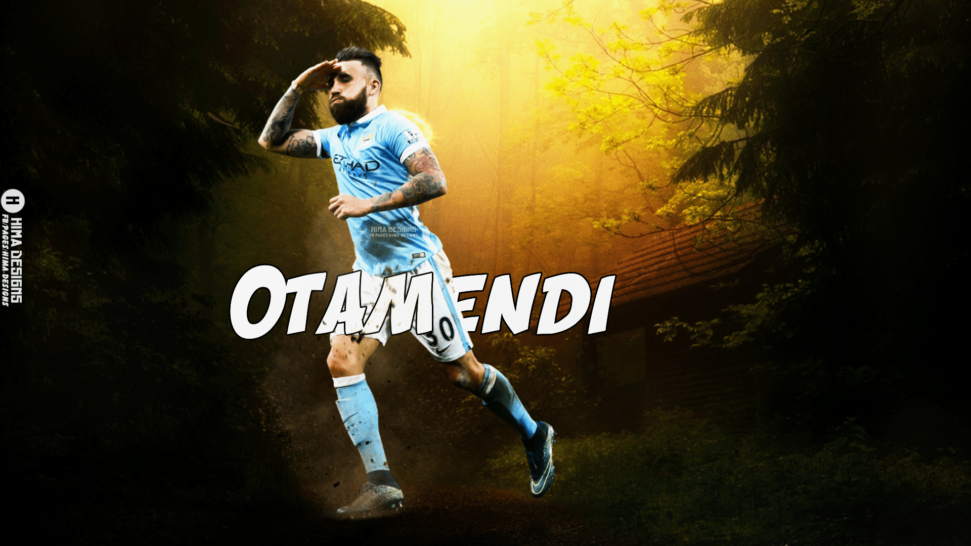 1920x1080 Nicolás Otamendi Projects. Photo, videos, logos, illustrations and branding