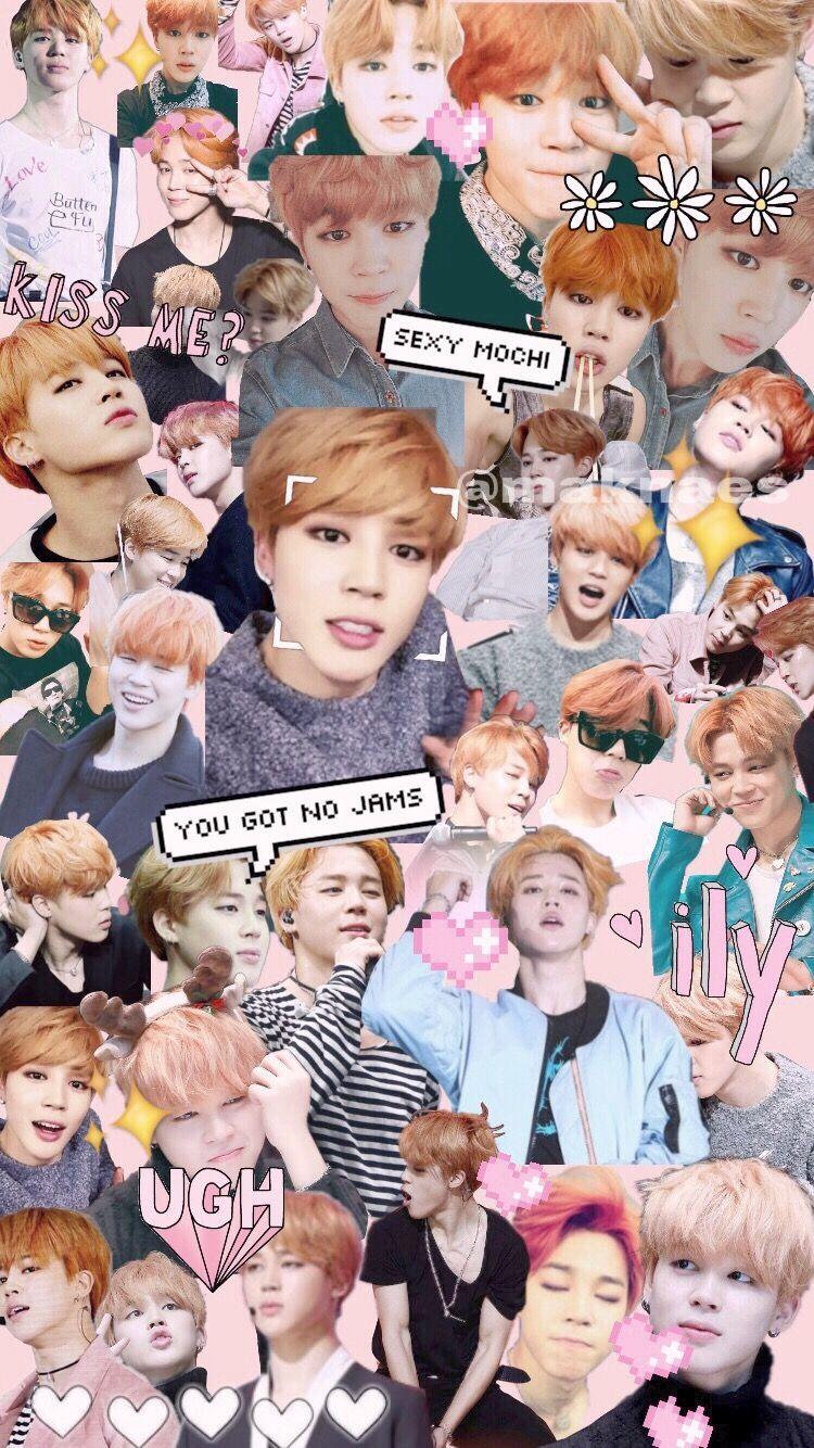 750x1334 ♡ 3 week editing challenge 17: collage ♡ jimin w orange hair kills me #jimin #bts #parkjimin #. Bts jimin, Jimin wallpaper, Jimin