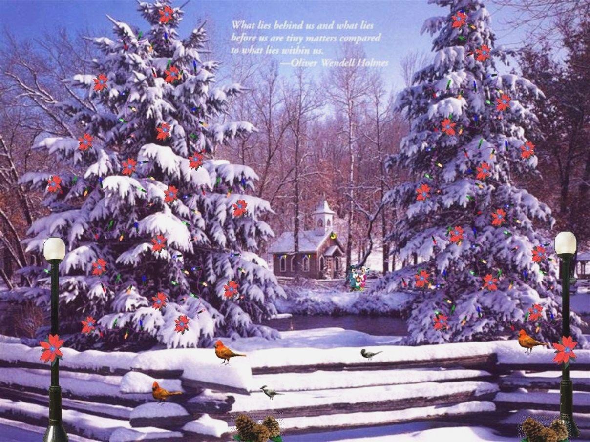 1208x906 Country Christmas iPhone Wallpaper