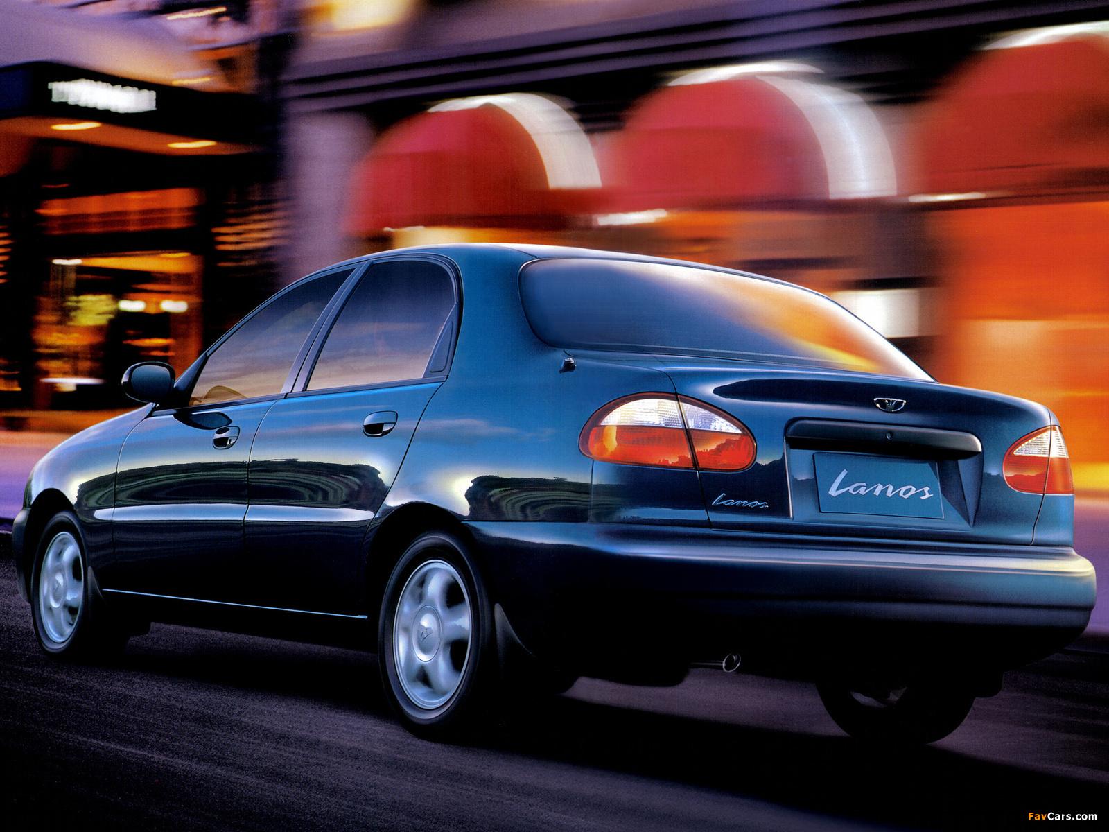 1600x1200 Daewoo Lanos Sedan (T100) 1997–2000 wallpaper (1600x1200)