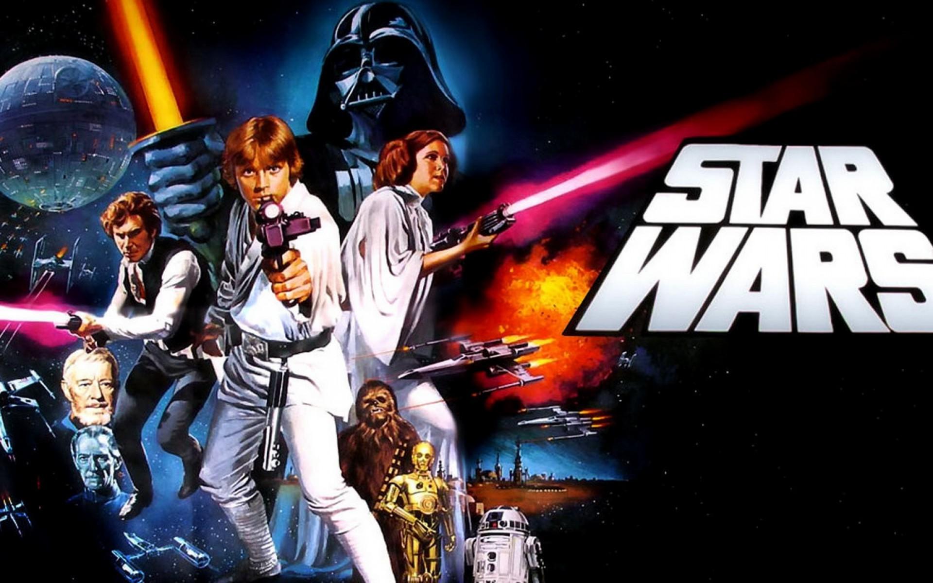 1920x1200 Star Wars Episode Iv Caracters Harrison Ford Darth Vader Carrie Fisher Luke Skywalker Chewbacca Wallpaper HD 2560x1440 :