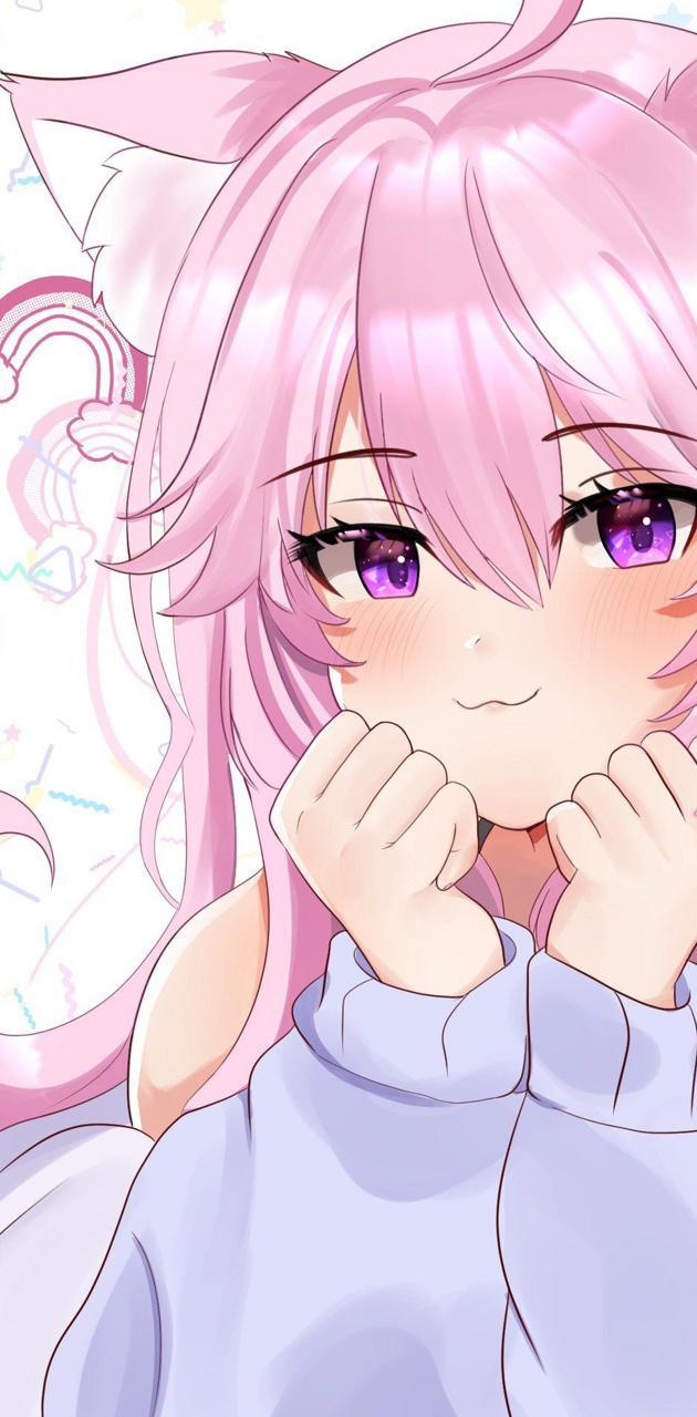 630x1280 Nyanners Kawaii wallpaper