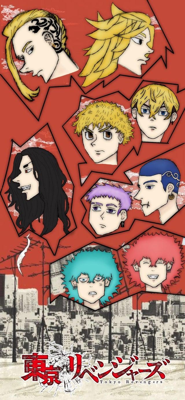 640x1385 I made 2 Tokyo revengers wallpaper