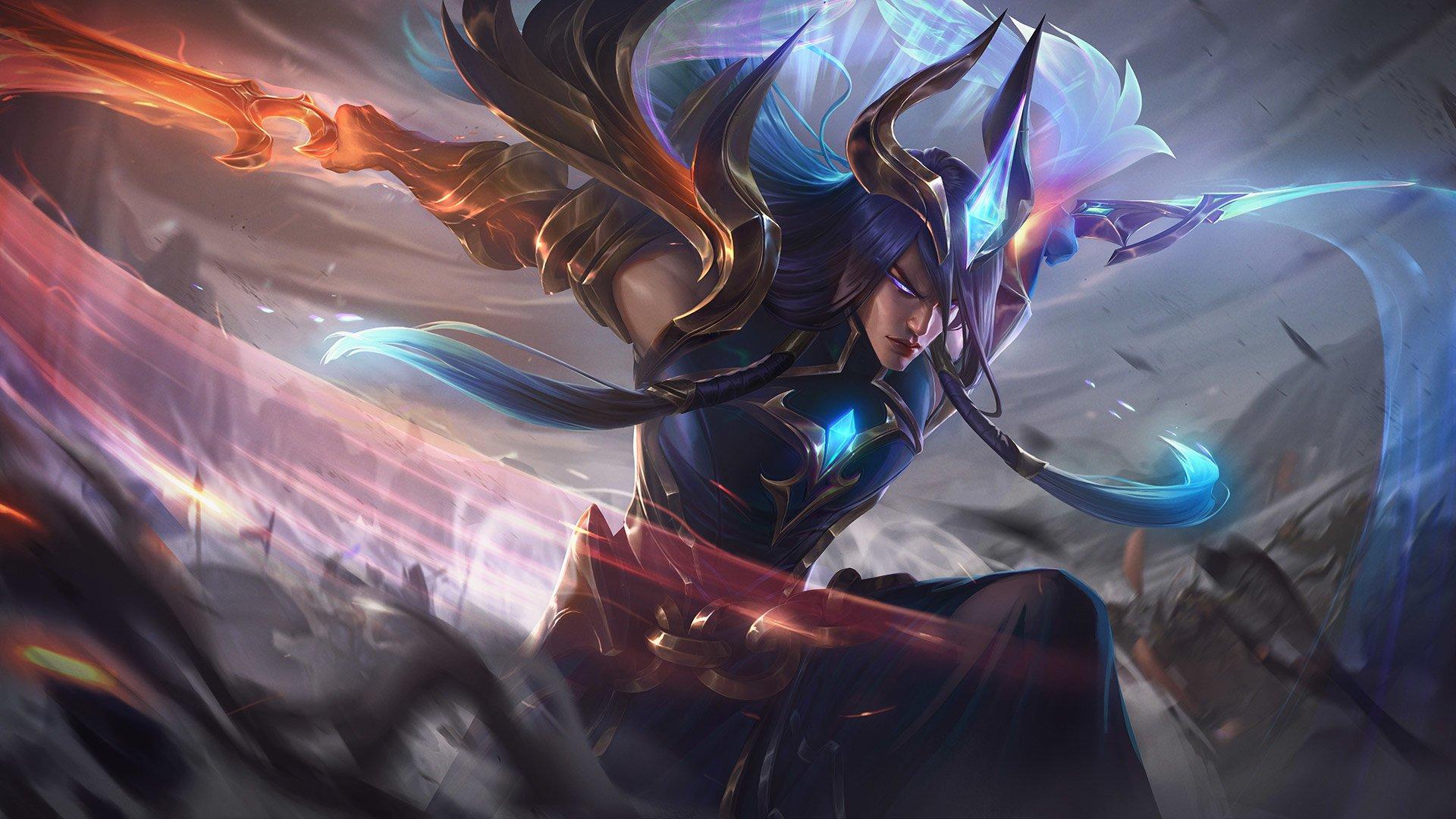 1920x1080 Dawnbringer Yone HD Wallpaper