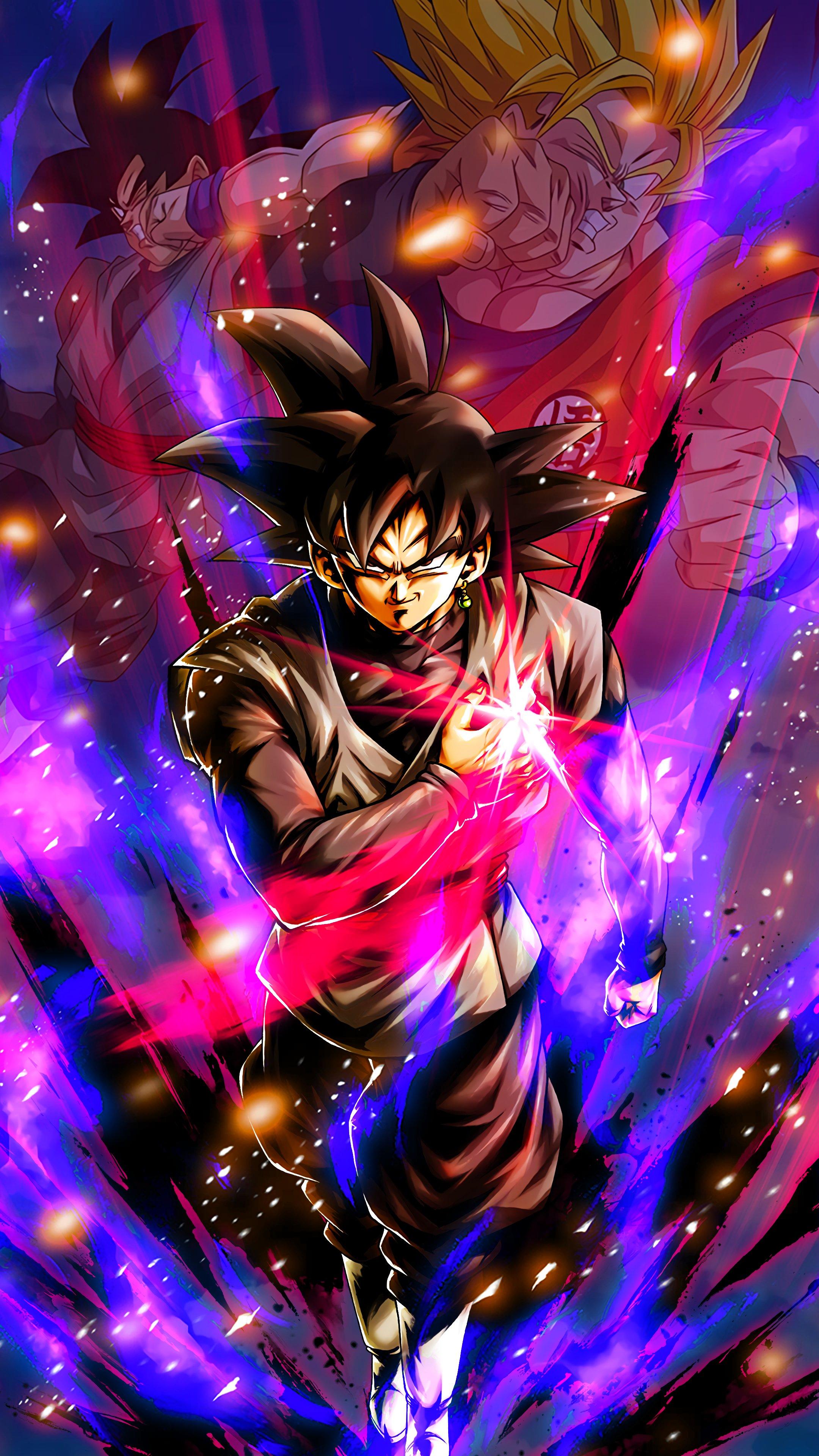2160x3840 Hydros Goku Black (Pre Transformation) Character Art + 4K PC Wallpaper + 4K Phone Wallpaper! #DBLegends #DragonBallLegends