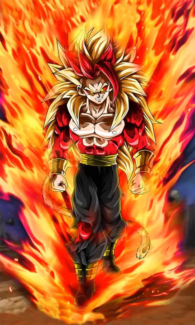 768x1280 Goku Saiyan 3D Live wallpaper for Android