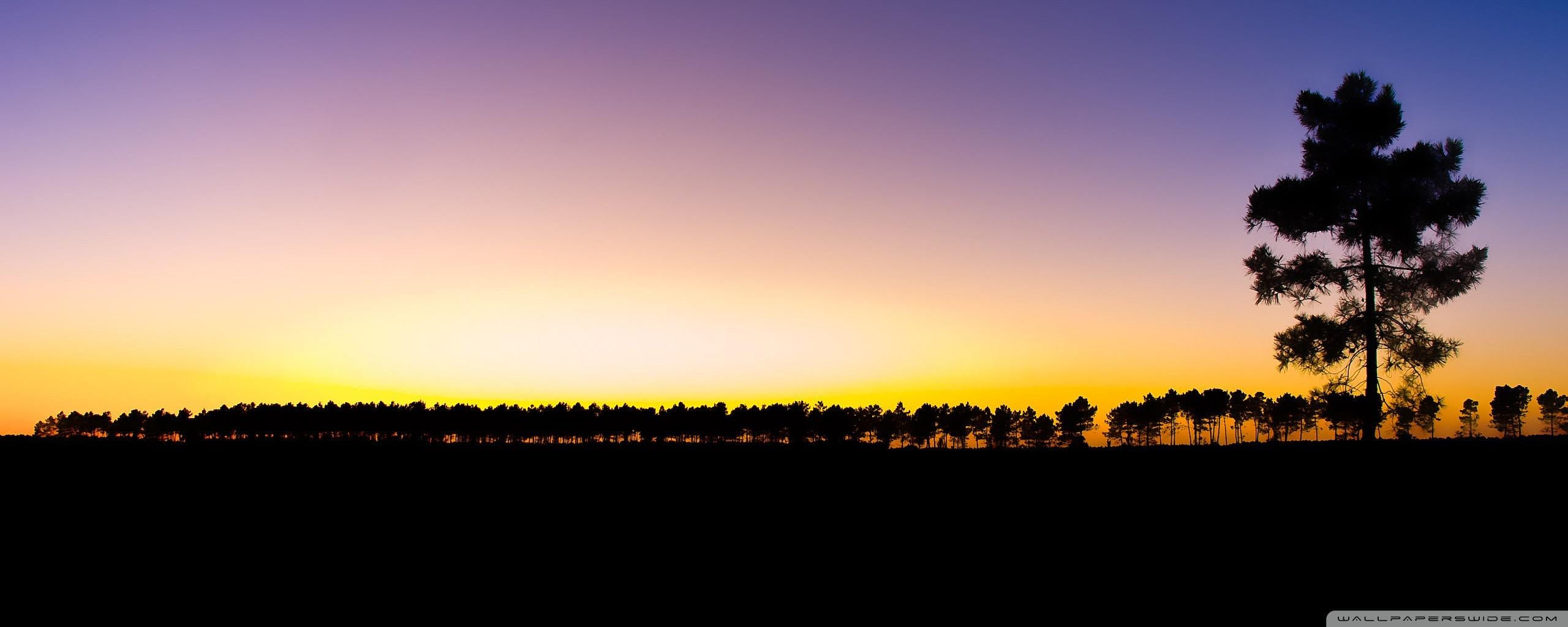 2560x1024 The Last Ray Of Light Sundown Ultra HD Desktop Background Wallpaper for : Multi Display, Dual Monitor