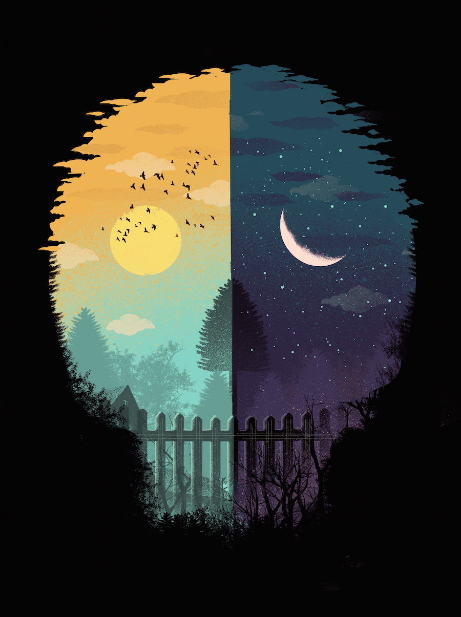 900x1205 Various Illustrations / Negative Space. Negative space artwork, Negative space, Illustration