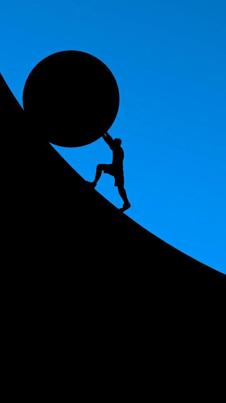 720x1280 Reality. Infinity wallpaper, Negative space art, Silhouette