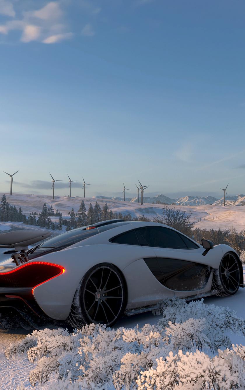 840x1336 Download McLaren, sports car, Forza Horizon 4 wallpaper, 840x iPhone iPhone 5S, iPhone 5C, iPod Touch