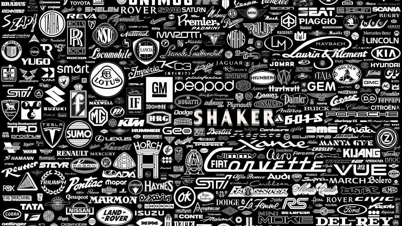 1366x768 Logos Wallpaper