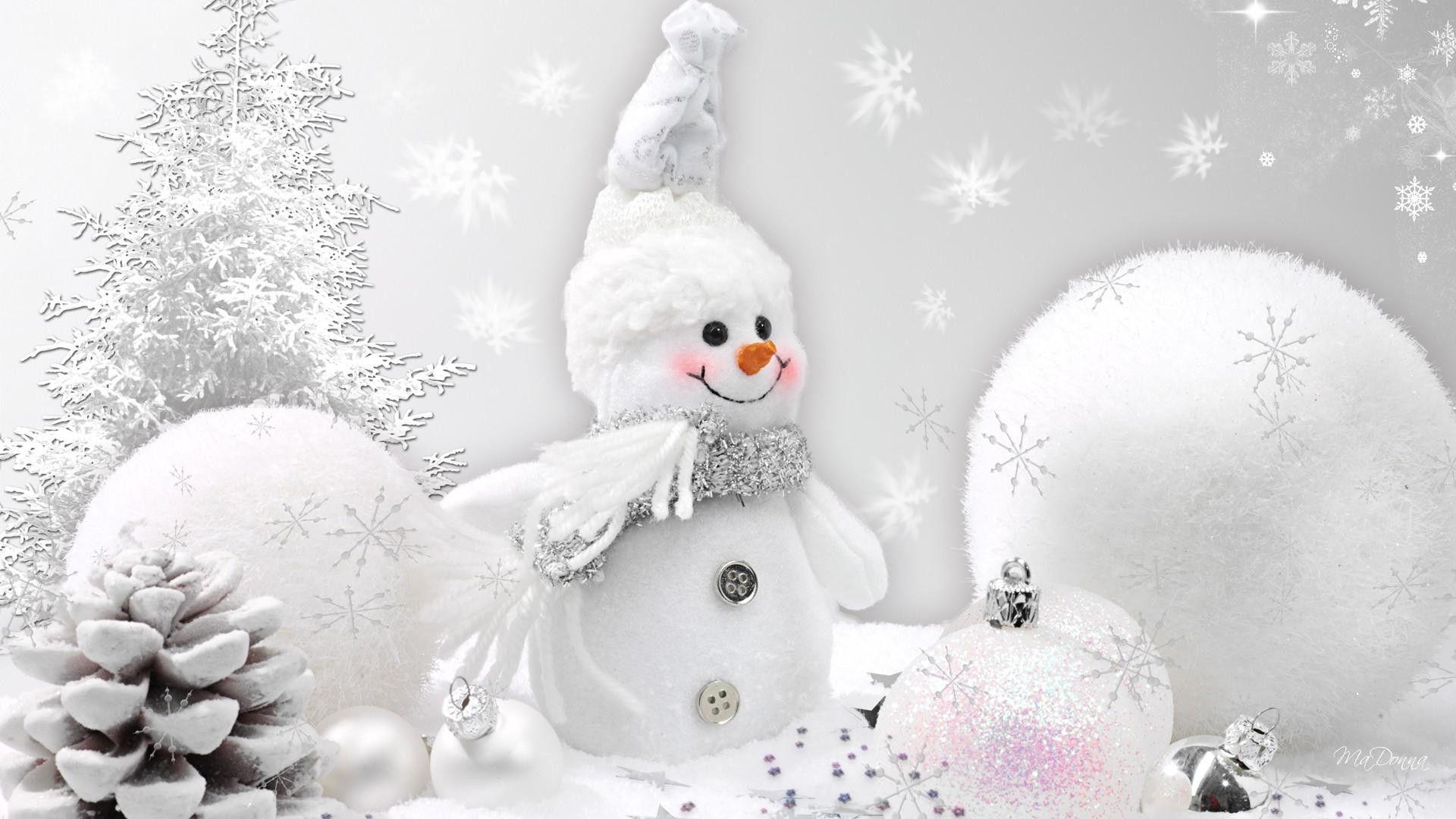 1920x1080 Snowman Wallpaper
