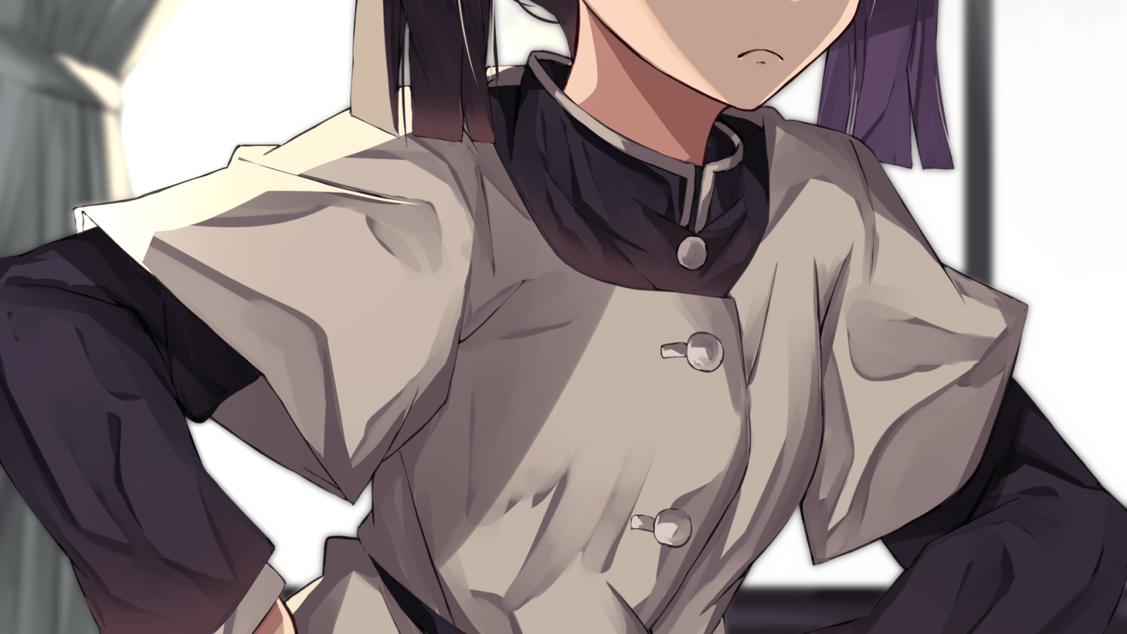 1600x900 Download 1600x900 Kanzaki Aoi, Twintails, Demon Slayer, Kimetsu No Yaiba Wallpaper