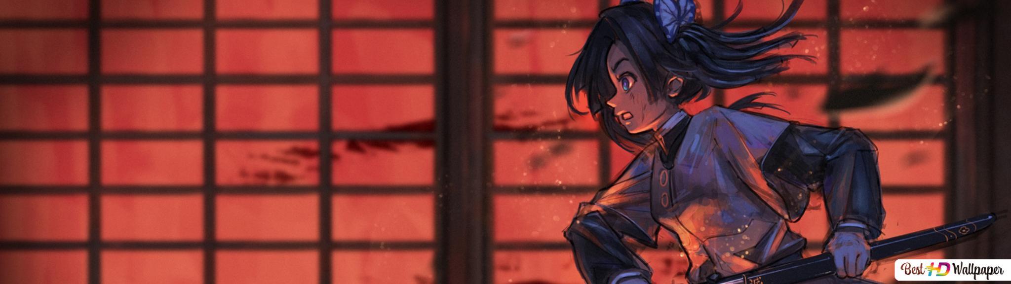 2048x576 Aoi Kanzaki HD wallpaper download