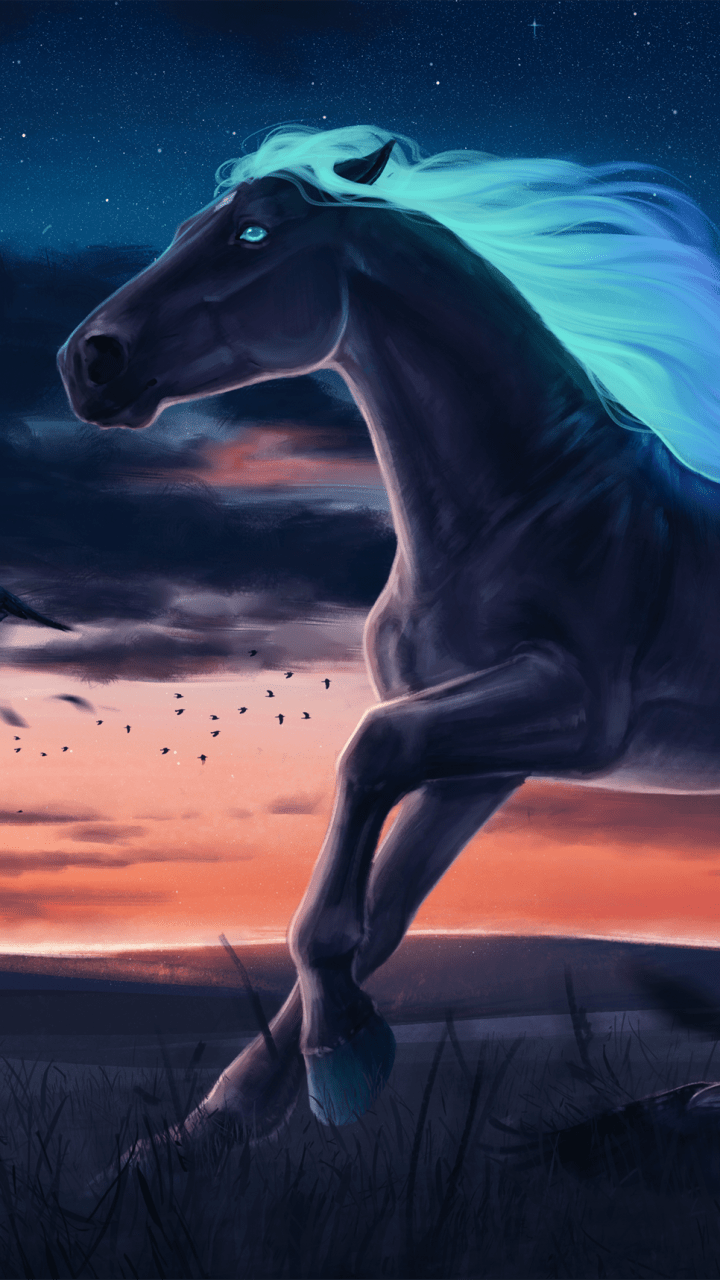 720x1280 Fantasy Horse