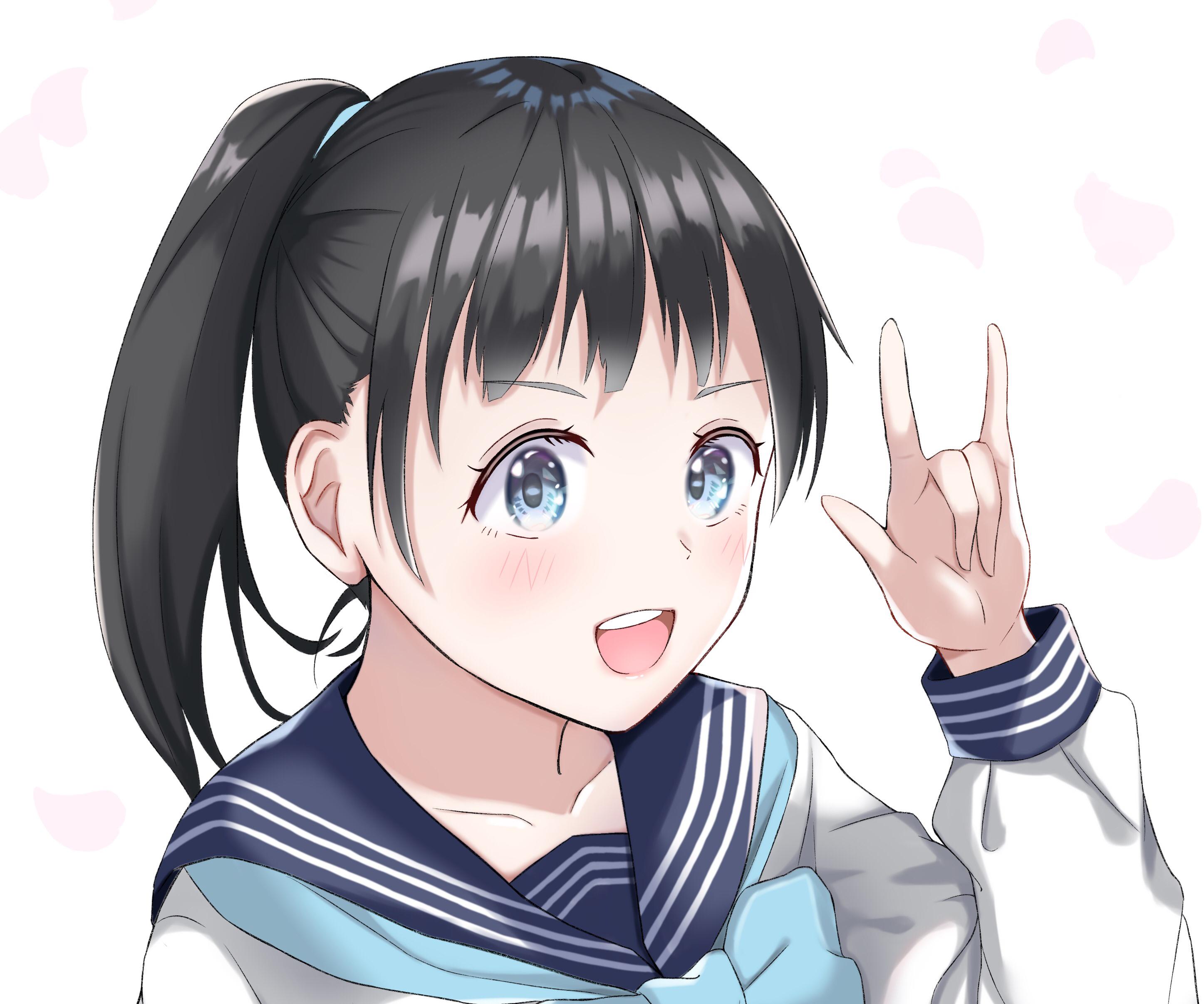 2894x2412 Akebi's Sailor Uniform HD Wallpaper