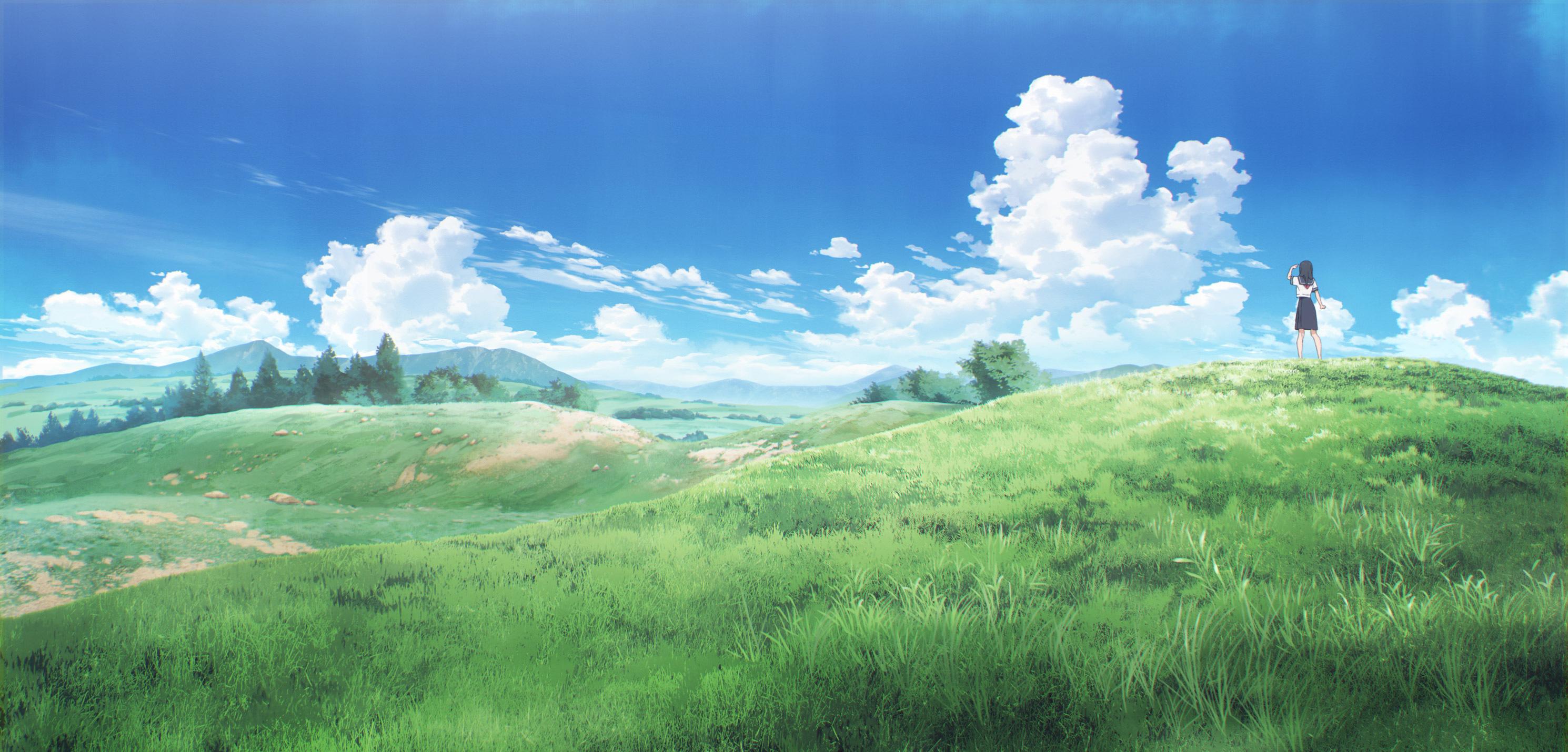 2980x1430 Akebi's Sailor Uniform HD Wallpaper