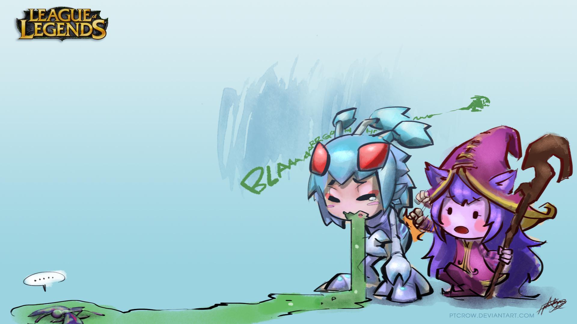 1920x1080 League Of Legends Lulu League Of Legends KogMaw League Of Legends Wallpaper:1920x1080