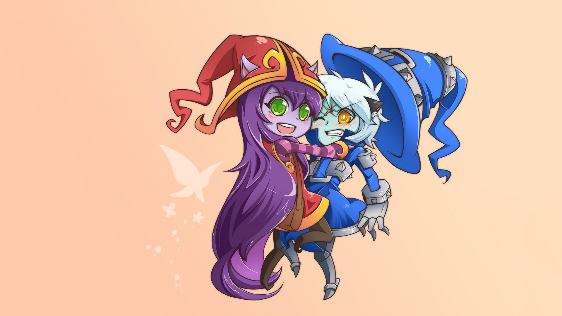 1920x1080 Veigar & Lulu. Wallpaper & Fan Arts. League Of Legends