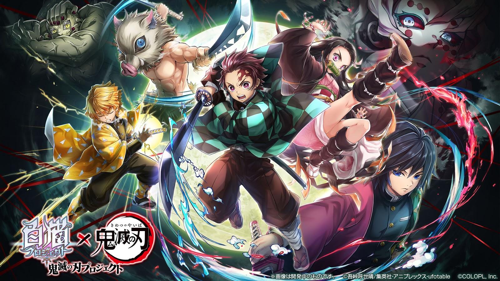 1600x900 Demon Slayer: Kimetsu no Yaiba collab with White Cat Project
