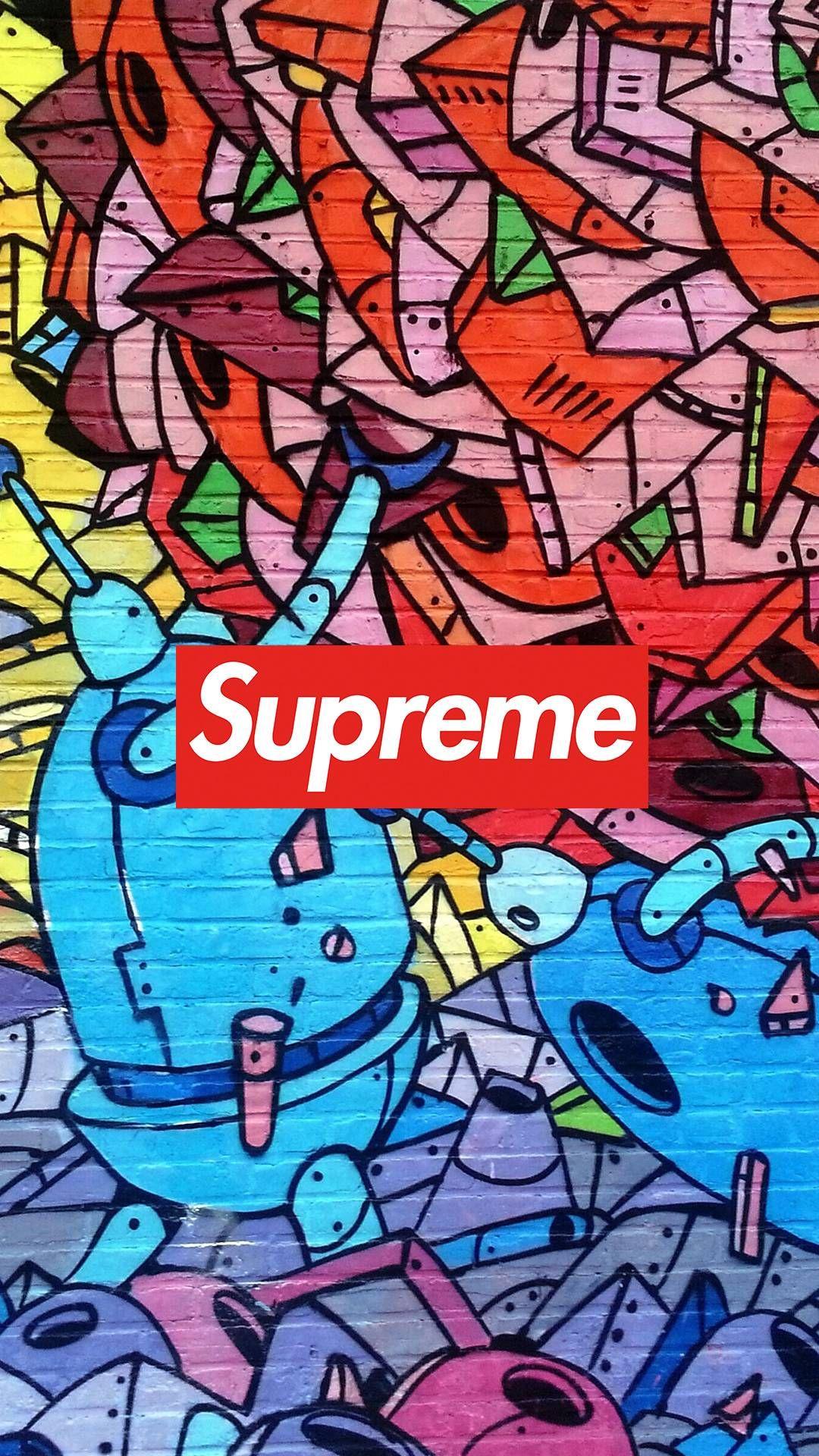 1080x1920 Supreme Graffiti Wallpaper IPhone Wallpaper. Download Free Wallpaper. Graffiti wallpaper iphone, Graffiti wallpaper, Graffiti