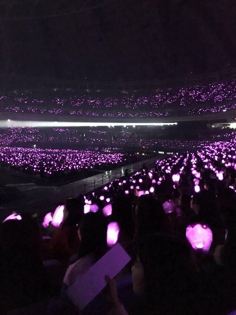 768x1024 THE VERY FIRST PURPLE ARMY BOMB OCEAN. I'm so proud of my boys )