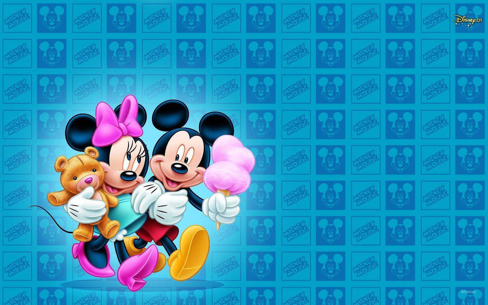 Hình nền hoạt hình chuột Mickey 1680x1050