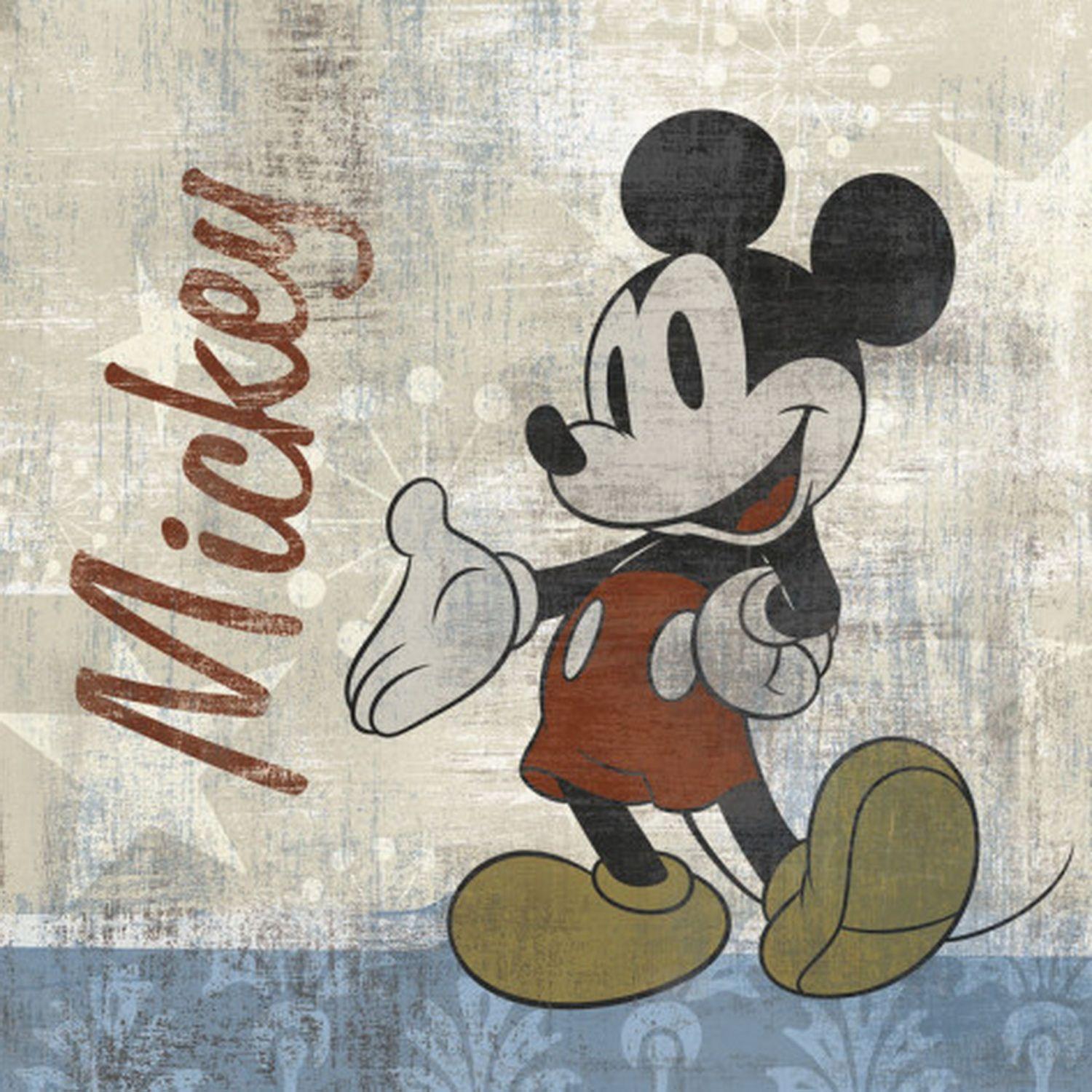 1500x1500 Classic Mickey iPhone Wallpaper