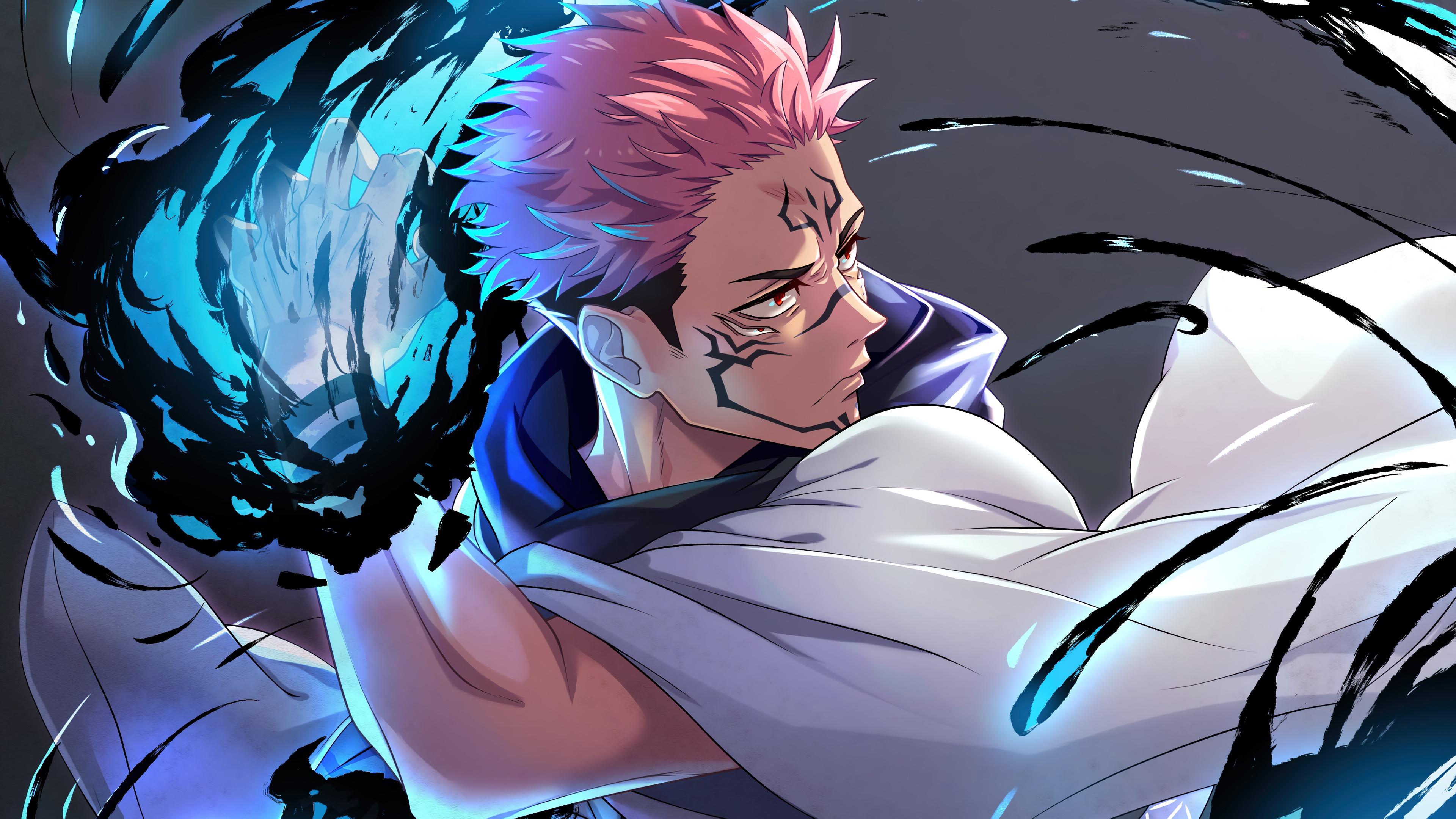 3840x2160 sukuna, jujutsu kaisen, 呪術廻戦, 4k, pc, wallpaper HD Wallpaper
