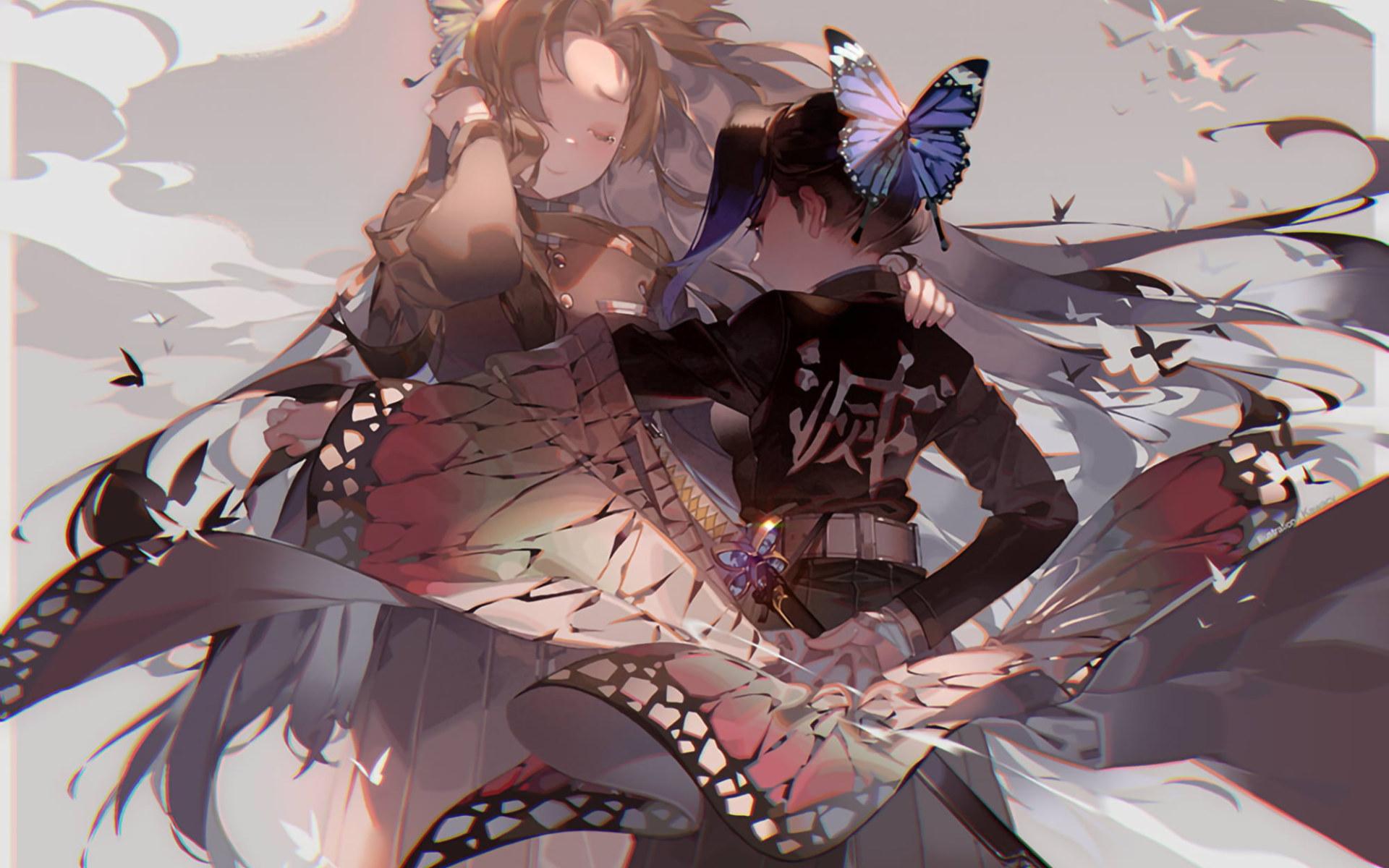 1920x1200 Wallpaper Anime, Demon Slayer Kimetsu No Yaiba, Kanae • Wallpaper For You