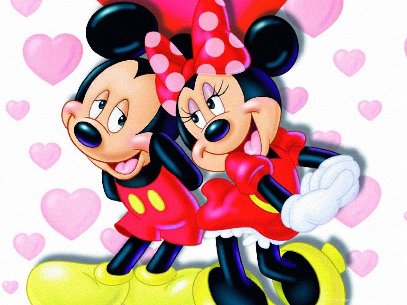 1400x1050 Minnie E Mickey, Mouse, Love, Cartoon, 1920x1200 HD Wallpaper