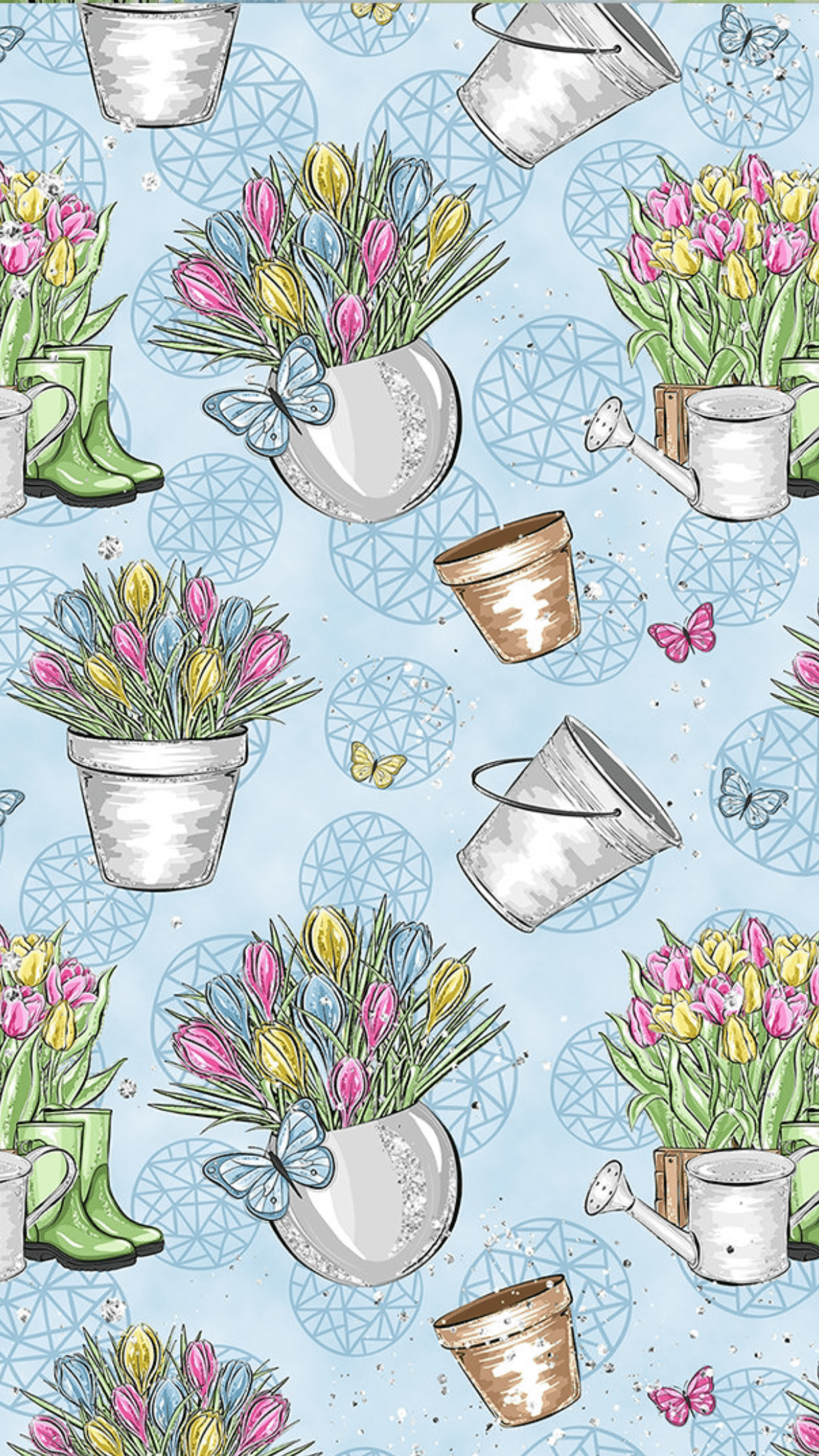 1242x2208 Background Designs. Flowery wallpaper, Easter wallpaper, Botanical line drawing