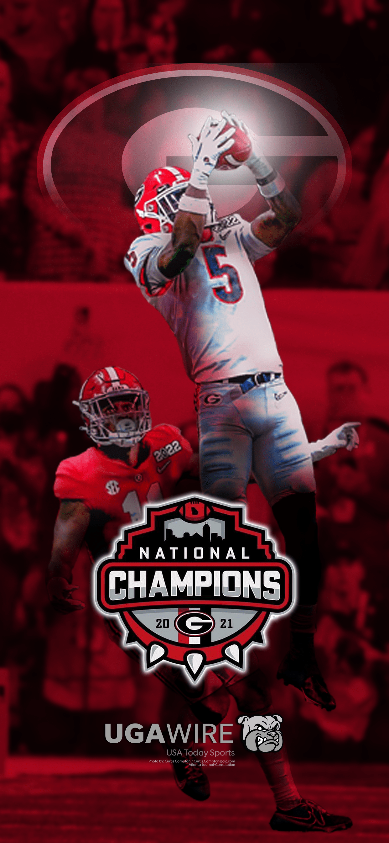 Georgia Bulldogs Players Cave iPhone Wallpapers Free Download