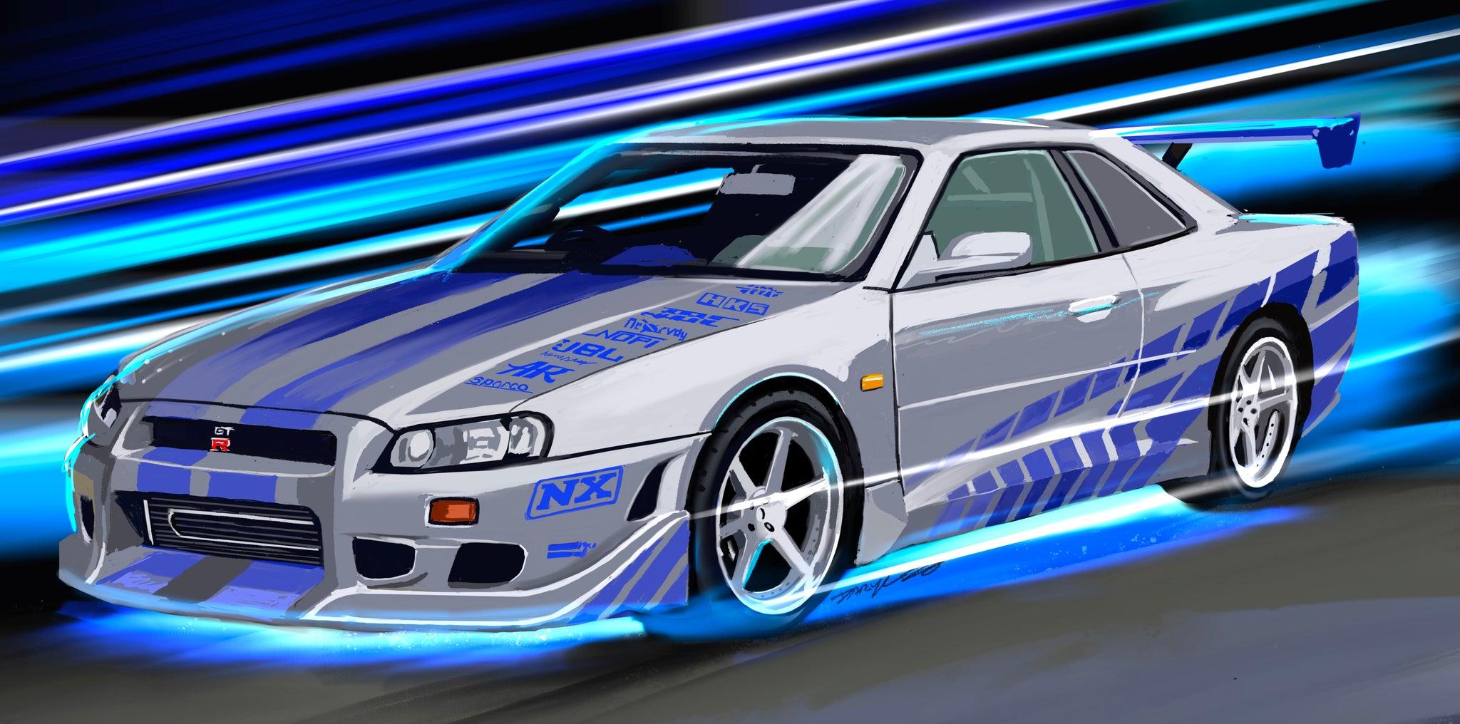 Nissan GTR 35 Paul Walker