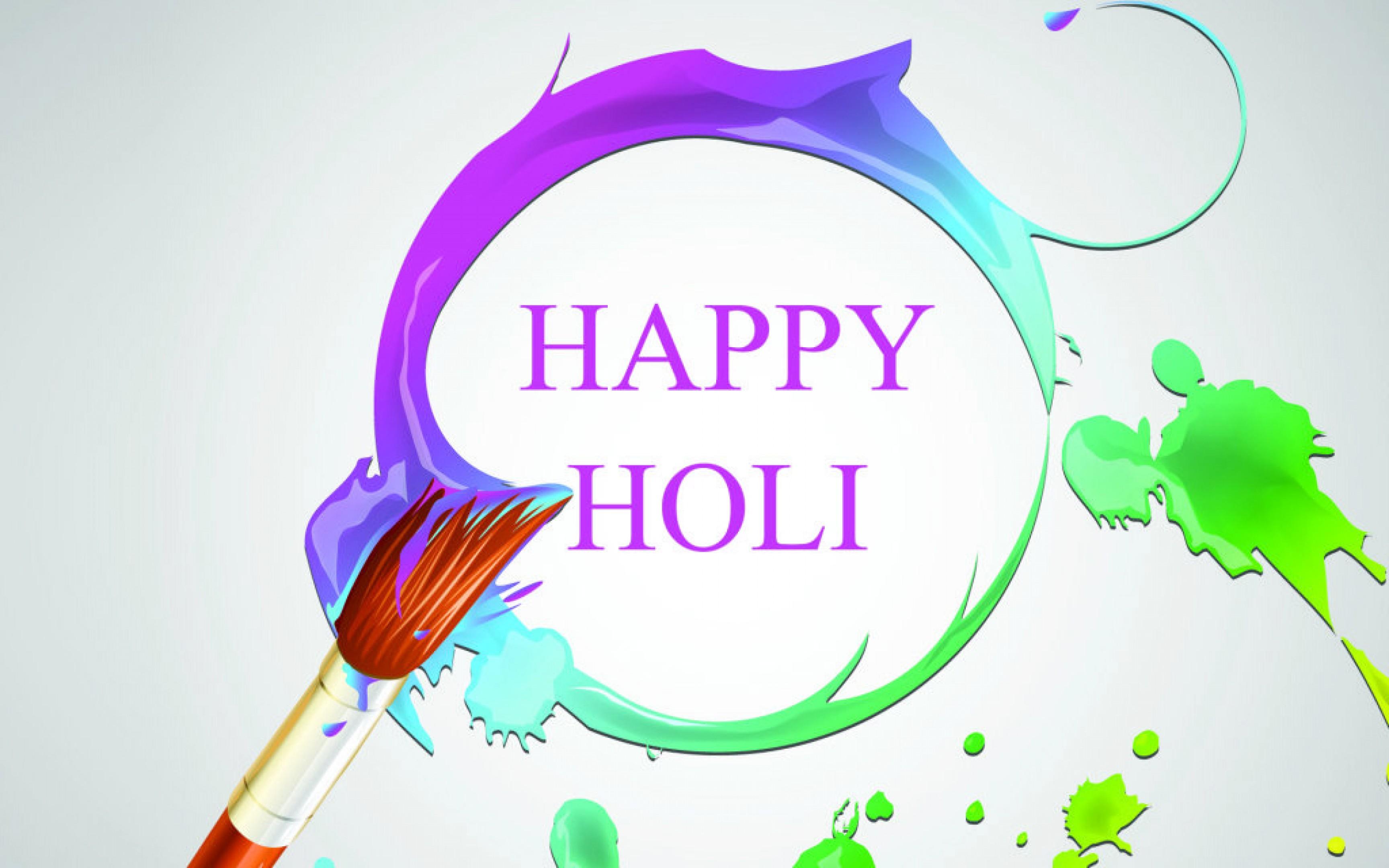 3456x2160 Advanced Happy Holi Wallpaper Holi 2019 HD