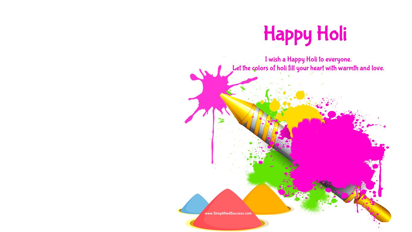 1366x768 Holi Wallpaper Photo Holi Image Gif 2019 HD Wallpaper & Background Download