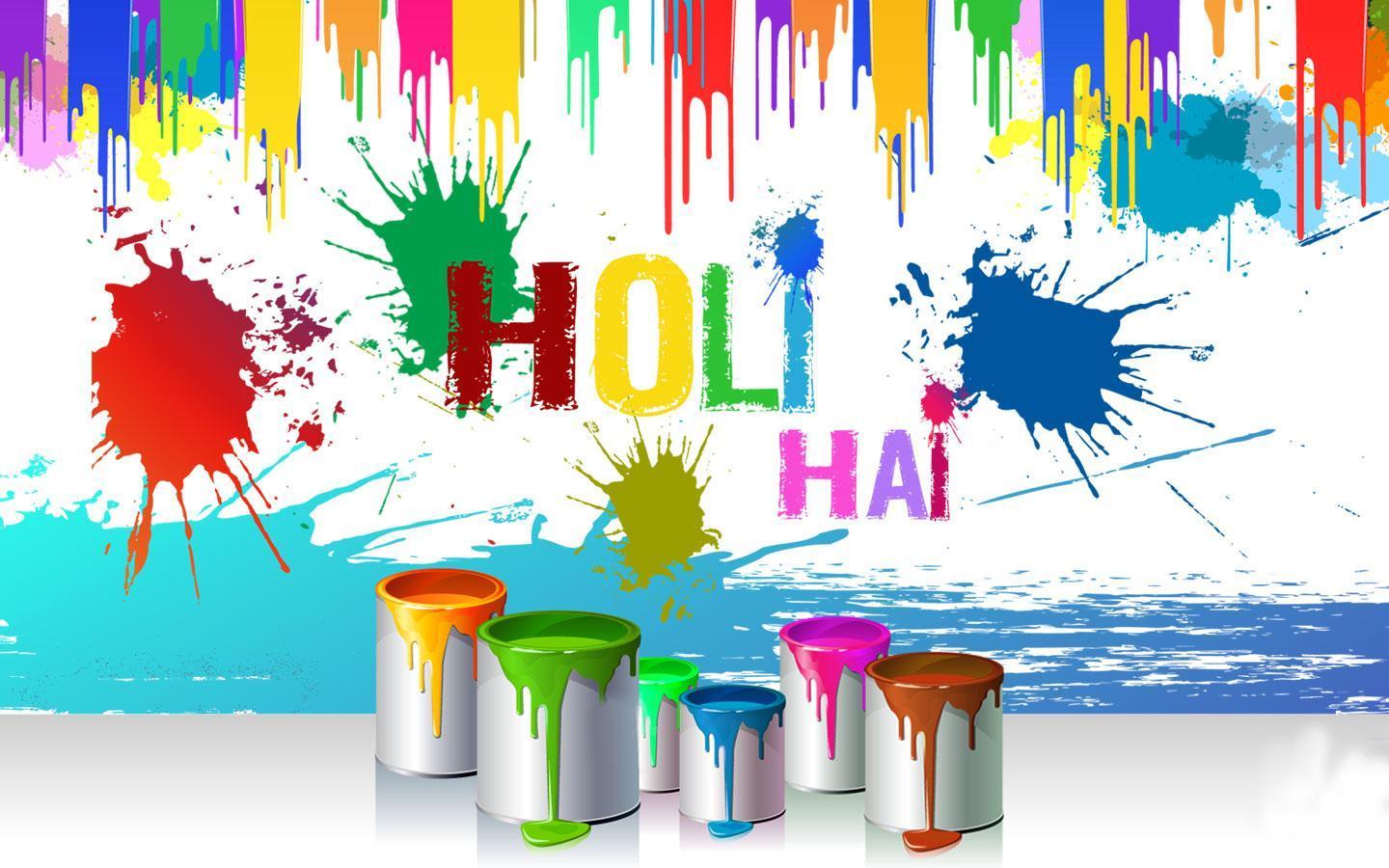 1440x900 Happy Holi Image for Android